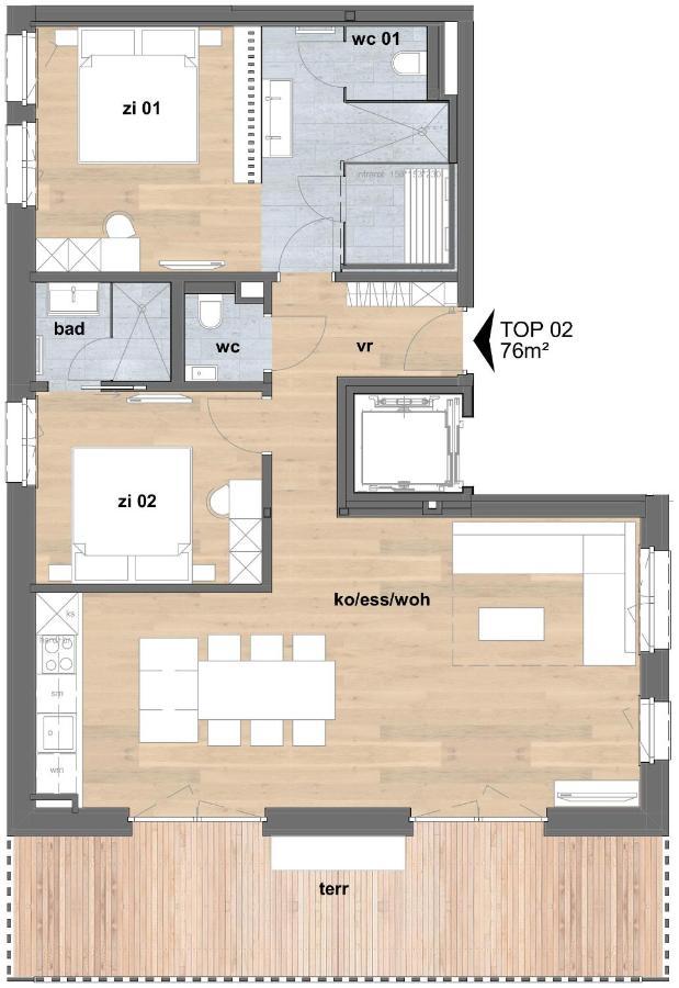Apartmenthaus A24 Schruns Eksteriør billede